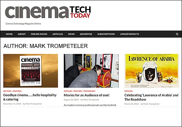 Cinema Technology Magazine