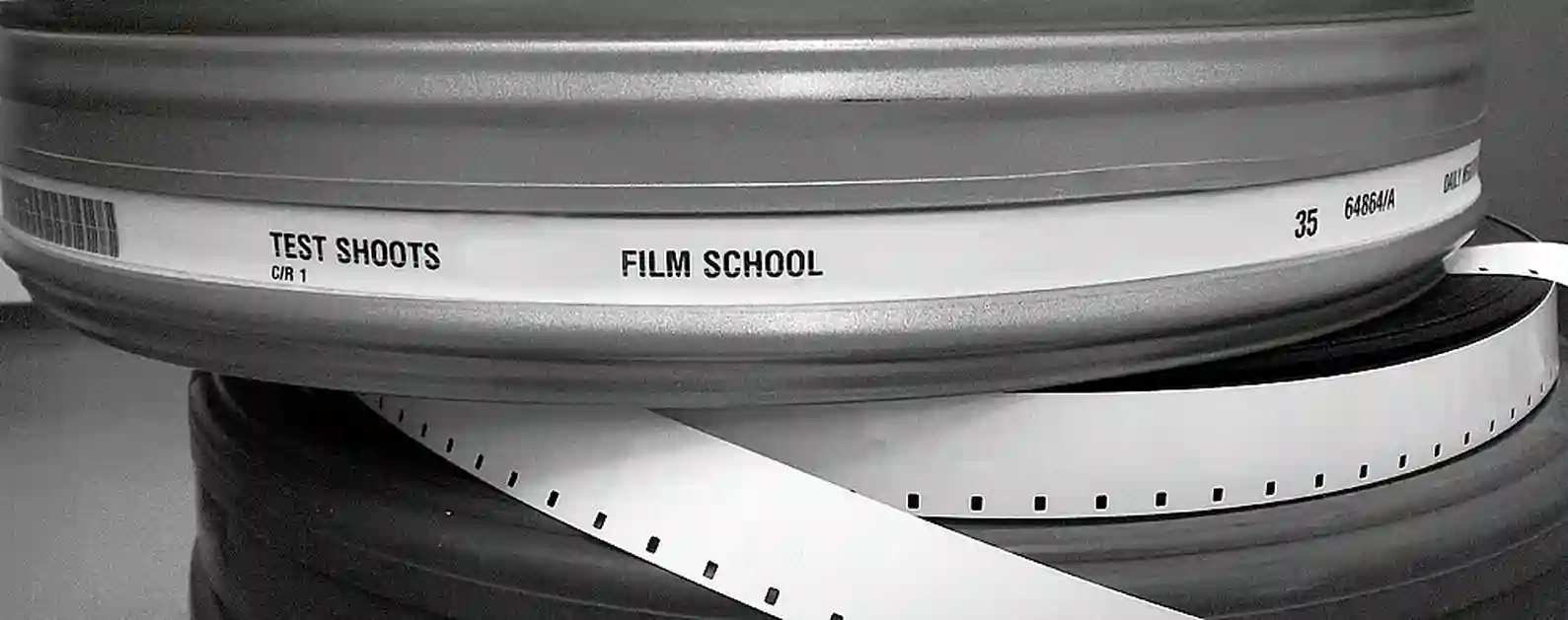 metal film school cans of film