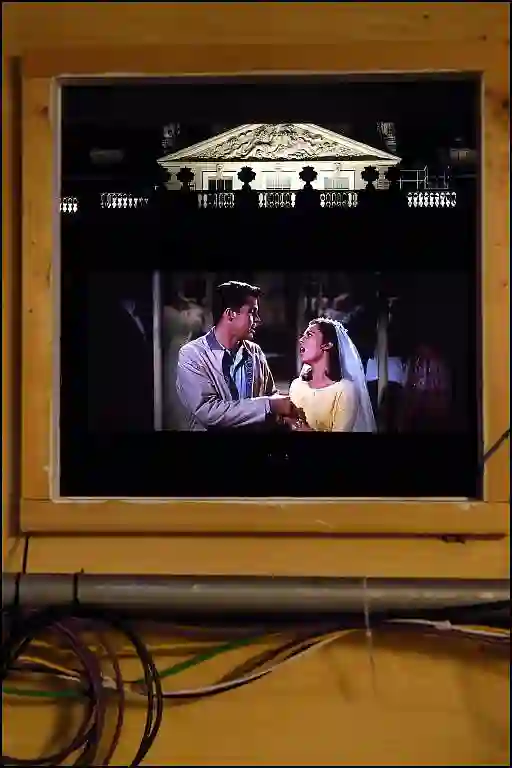 West Side Story from the projection box