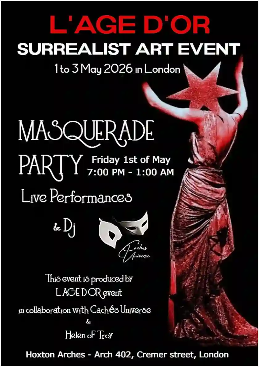 L'Age D'Or Surrealist Event 2026 Poster
