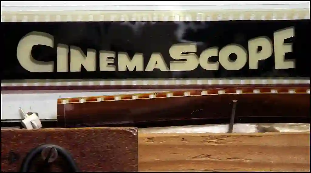 35mm film CinemaScope leader